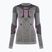 Women's thermal sweatshirt X-Bionic Merino black/grey/magnolia
