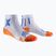Men's X-Socks Run Expert Ankle running socks white/orange/twyce blue