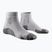 Men's X-Socks Run Perform Ankle running socks arctic white/pearl grey