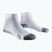 X-Socks Run Discover Ankle Socks arctic white/pearl grey