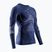 Men's thermal base layer top X-Bionic Energy Accumulator 4.0 marine/optical white