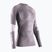 Women's thermal base layer top X-Bionic Energy Accumulator 4.0 dusty lavender/arctic white