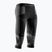 Women's thermo-active trousers X-Bionic Energy Accumulator Light Pants 3/4 black/light grey