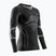 Men's thermal active sweatshirt X-Bionic Energy Accumulator Light Shirt black/light grey