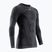 Men's thermal active sweatshirt X-Bionic Symbio Merino Shirt rhino grey