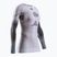 Women's thermal active sweatshirt X-Bionic Invent Fx Shirt white/grey/light grey