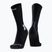 X-Socks Run Discover Merino Crew x black/light grey socks