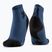 X-Socks Run Discover Ankle Socks marine/x black