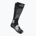Women's ski socks X-Socks Ski Perform Otc x black/light grey