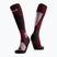 Ski socks X-Socks Ski Discover Merino Otc oxide red