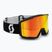 Ski goggles SCOTT Factor Pro LS mineral black/white amp ls red chrome