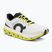 Men's On Cloudflow 5 white/lime running shoes