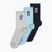 Socks On Logo High 3 pairs wash/navy