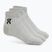 Socks On Running Logo Sock Mid 3 pairs heather gray