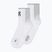 On Performance Run Mid white/glacier socks