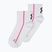 On Running Court Mid white/pink socks
