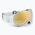 SCOTT Faze II LS ski goggles white/soft pink/light sensitive bronze chrome
