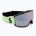 Ski goggles SCOTT Ambit Compact glow green/amp lavender chrome