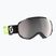 Ski goggles SCOTT Faze II black/neon yellow/amp silver chrome