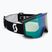 Ski goggles SCOTT Shield black/white/amp aurora green chrome