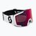 Ski goggles SCOTT Shield mineral white/black/amp red chrome
