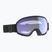 Ski goggles SCOTT Unlimited II OTG mineral black/amp iluminator blue chrome