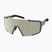 Sunglasses SCOTT Shield khaki green/amp white chrome