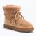 INUIKII women's snow boots Curly brown