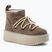 Women's INUIKII Classic Low Platform snow boots beige