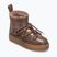 Women's snow boots INUIKII Full Leather Gloss brown