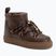 Women's snow boots INUIKII Full Leather Gloss brown