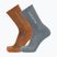 Socks Mammut Multisport Crew Socks 2 pack autumn larice/strata