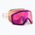 Giro Contour RS women's ski goggles white craze/vivid rose gold/vivid infrared