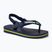 Havaianas Baby Brasil Logo II navy blue / citrus yelloew children's sandals