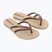 Women's flip-flops Ipanema Bossa beige/copper