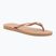 Women's Havaianas Slim flip flops rose gold