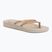Women's flip-flops Ipanema Bossa Soft V beige/gold