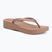 Women's flip-flops Ipanema Mesh Chic Plat brown/glitter