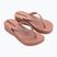 Women's flip-flops Ipanema Mesh Chic Plat brown/glitter