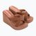 Women's slides Ipanema High Fashion II Slide brown/glitter/pink