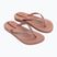 Women's flip-flops Ipanema Anatomica Lolita brown/glitter brown