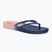 Women's Ipanema Bossa Soft C navy blue and pink flip flops 83385-AJ188
