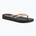 Women's Ipanema Bossa Soft V black/gold flip flops