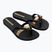 Ipanema Kirei black/gold women's flip flops