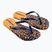 Women's Ipanema Animal Print VI flip flops yellow/pearly blue
