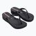 Women's Ipanema Mesh X Plat black/black/lilac flip flops