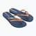 Women's flip-flops Ipanema Bossa blue/metallic pink