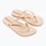 Ipanema women's Anat Connect II beige/gold flip flops