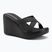 Women's Ipanema High Fashion II Slide black/glitter black/lilac flip-flops