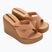 Women's flip-flops Ipanema High Fashion II Slide beige/glitter beige/green